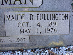 Maude D. <I>Fullington</I> Bozeman 