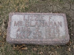 Lizzie Florence <I>Chester</I> McClanahan 