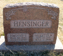 Timothy T. Hensinger 