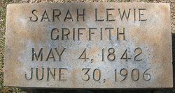 Sara Antoinette <I>Lewie</I> Griffith 