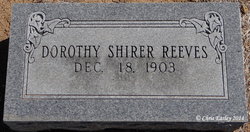 Dorothy <I>Shirer</I> Reeves 