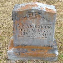 Abram Benton “A. B. Jim” Anderson 