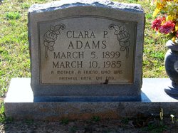 Clara Leona <I>Pickering</I> Adams 