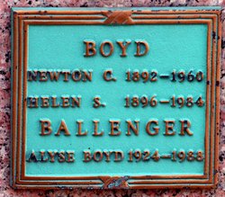 Beatrice Alyse <I>Boyd</I> Ballenger 