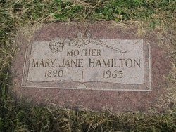 Mary Jane <I>Jones</I> Hamilton 