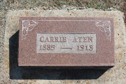 Carrie May <I>Grant</I> Aten 
