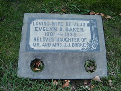 Evelyn <I>Burke</I> Baker 