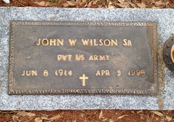 Pvt John W Wilson Sr.