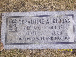 Geraldine Ann <I>Roof</I> Killian 