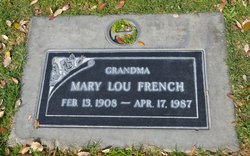 Mary Lou <I>Walker</I> French 