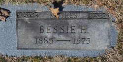 Bessie <I>Hicks</I> Mooneyhan 