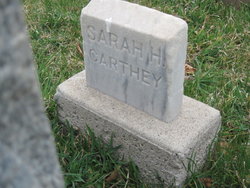 Sarah <I>Hepworth</I> Carthey 