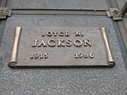 Joyce N. <I>Robbins</I> Jackson 