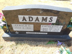 Catherine Lorene <I>Eads</I> Adams 