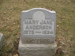 Mary Jane <I>Kelly</I> Anderson 