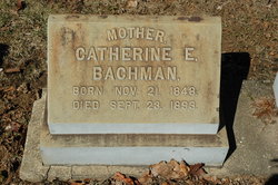 Catherine E. <I>Brinker</I> Bachman 