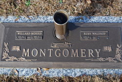 Ruby <I>Waldrop</I> Montgomery 