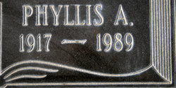 Phyllis Agnes “Jane” <I>Halliwell</I> Gibson 
