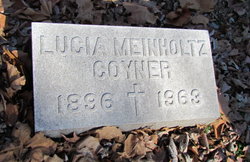 Lucia <I>Meinholtz</I> Coyner 