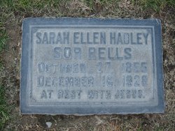 Sarah Ellen <I>Hadley</I> Sor Rells 