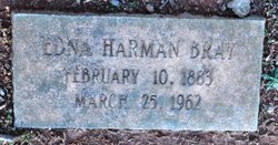 Edna Mae <I>Harman</I> Bray 