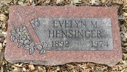 Evelyn Mary <I>Center</I> Hensinger 