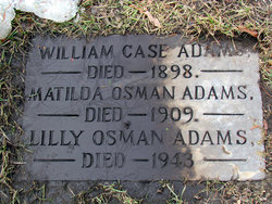 Dr William Case Adams 