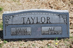 Sarah A <I>Jones</I> Taylor 