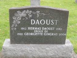 Georgette <I>Gingras</I> Daoust 