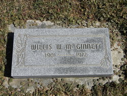 Willis W McGinnett 