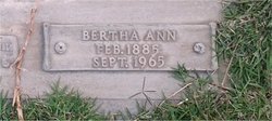 Bertha Ann <I>Reames</I> Casey 