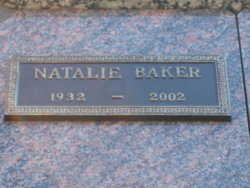Natalie Miriam <I>Schaefer</I> Baker 