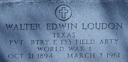 Walter Edwin Loudon Sr.