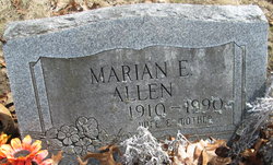 Marian Elsie <I>Pringle</I> Allen 