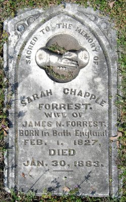 Sarah <I>Chapple</I> Forrest 
