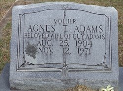 Agnes Lucille <I>Thomas</I> Adams 
