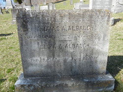 Eliza A <I>Brown</I> Albaugh 