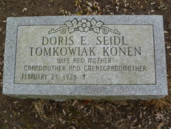 Doris E <I>Seidl</I> Tomkowiak Konen 