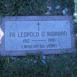 Fr Leopold ( Robert James) O'Riordan 