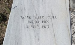 Frank Tiller Paulk 