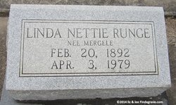 Linda Nettie <I>Mergele</I> Runge 
