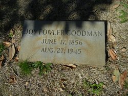 Joy <I>Fowler</I> Goodman 