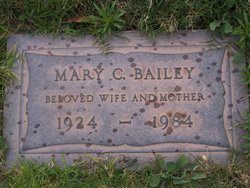 Mary C <I>Cunningham</I> Bailey 