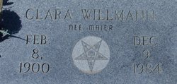 Clara Charlotte <I>Maier</I> Willmann 