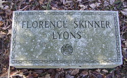 Florence <I>Skinner</I> Lyons 