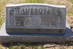 Bessie <I>Groom</I> Ambrose 