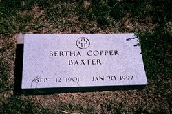 Bertha L. <I>Copper</I> Baxter 
