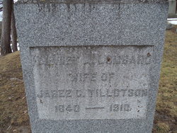 Harriet A. <I>Lombard</I> Tillotson 
