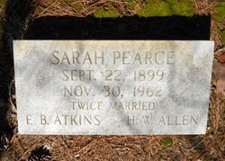 Sarah <I>Pearce</I> Allen 