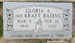 Gloria Ann <I>Kraft</I> Bading 